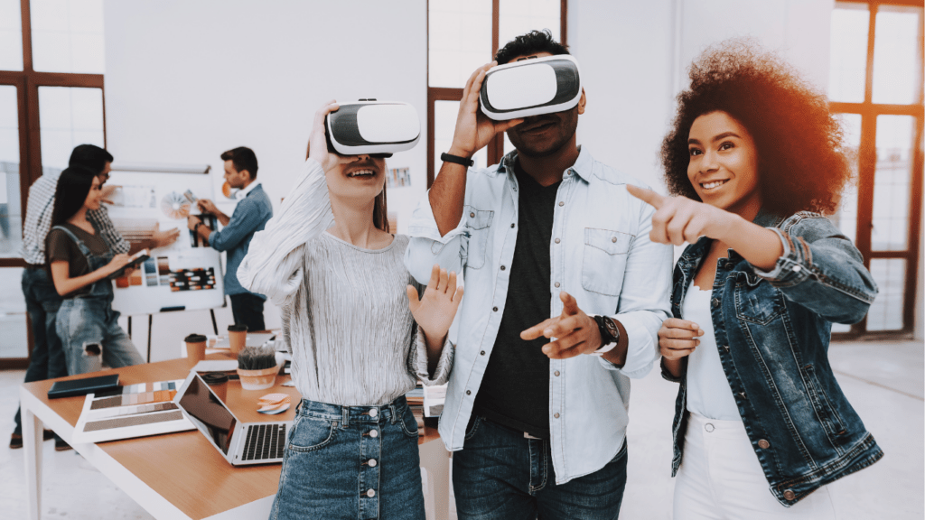 Using VR in workplace
