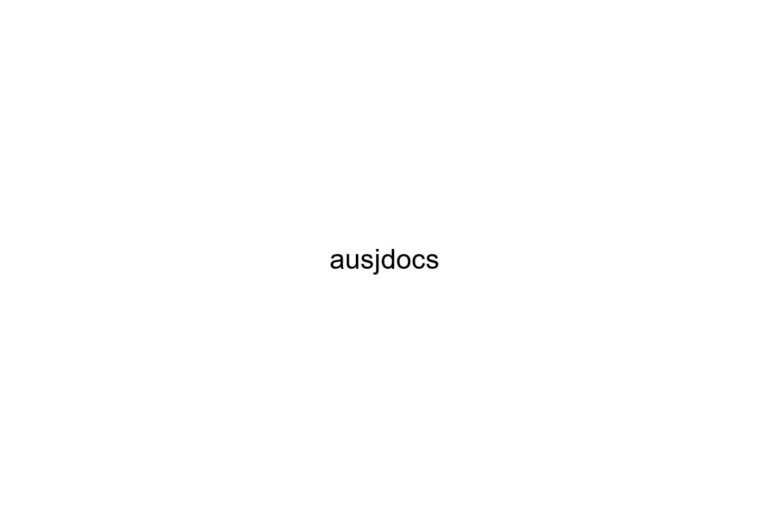 ausjdocs