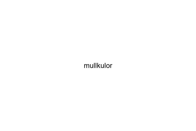 mullkulor