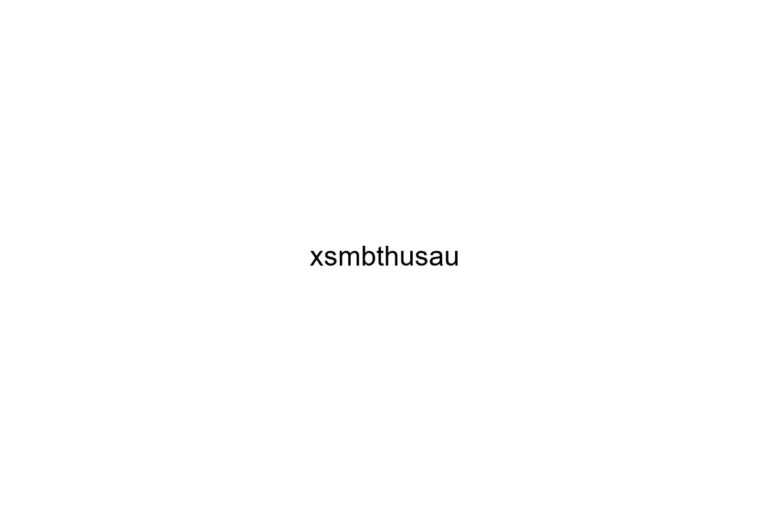 xsmbthusau