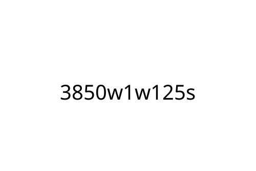 3850w1w125s