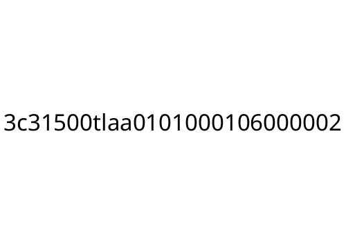 3c31500tlaa0101000106000002