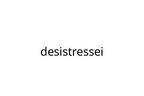 desistressei