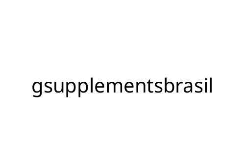 gsupplementsbrasil