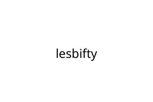 lesbifty
