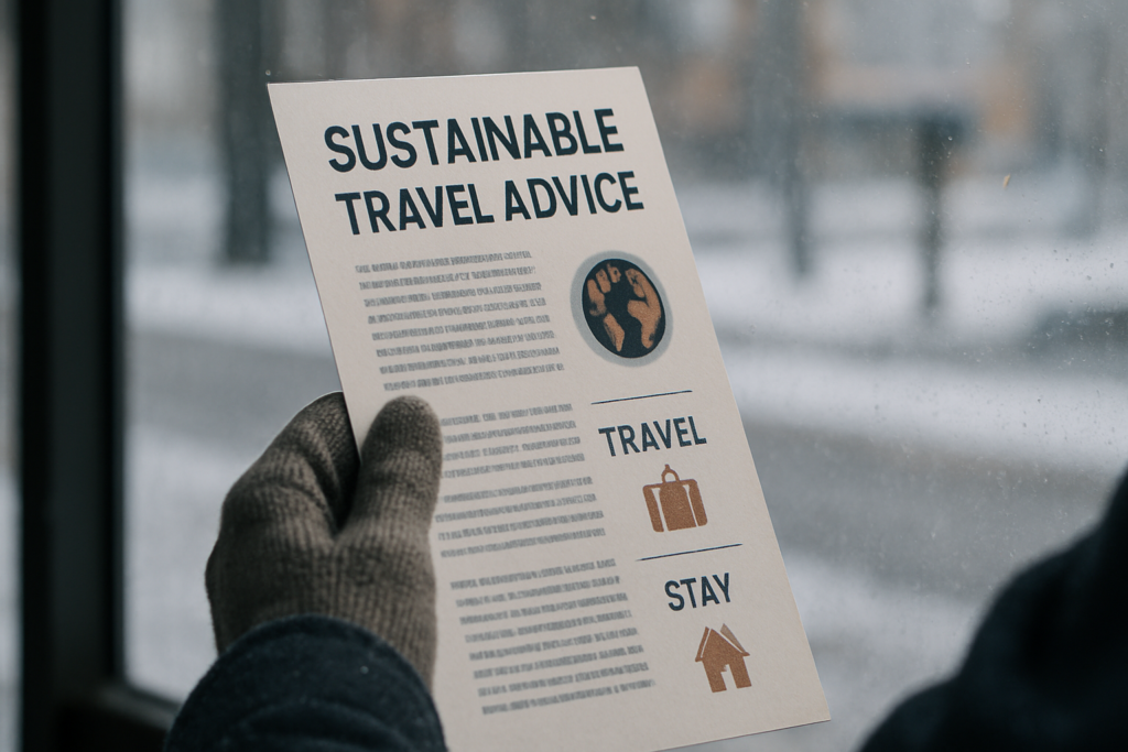 sustainable travel tips