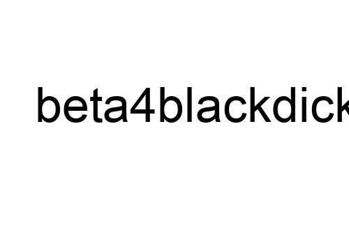 beta4blackdick