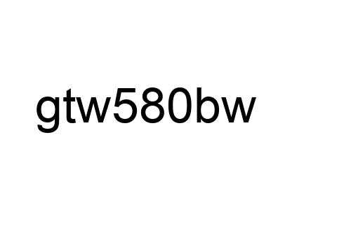 gtw580bw