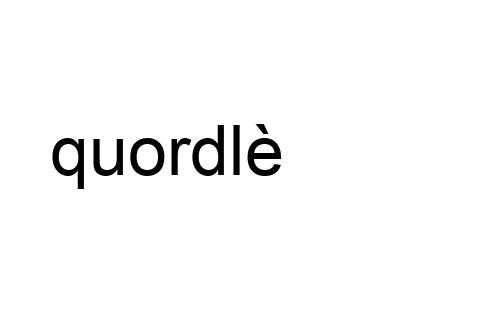 quordlè