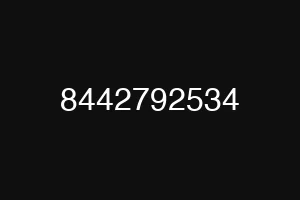8442792534