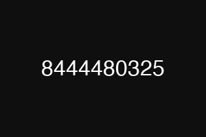 8444480325