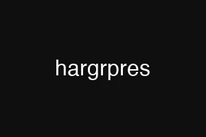 hargrpres