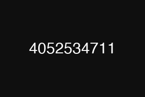 4052534711