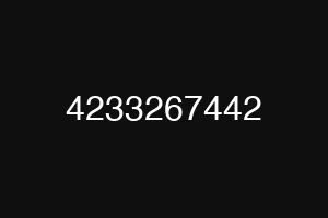 4233267442