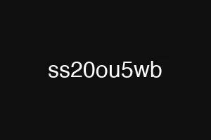ss20ou5wb