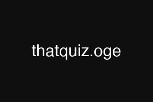 thatquiz.oge